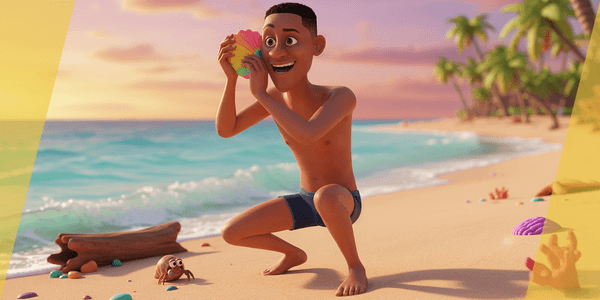 Iii Versatile Beauty 3d Afro American Male Character Low Poly 3d Model — Stylized Cartoon 3D Character Fully Rigged for Blender