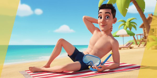 Iv Attractive Young Male 3d Model Low Poly 3d Model — Stylized Cartoon 3D Character Model Fully Rigged for Blender