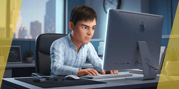 Retro Toon Guy Realtime Rigged Classic Cartoon Male 3d Model — Stylized Cartoon 3D Character Model Fully Rigged for Blender