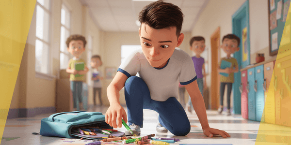 Cartoon Cool Kid Rigged 3d Model Of A Young Teen — Stylized Cartoon 3D Character Model Fully Rigged for Blender