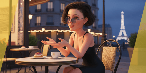 Charm Realistic Stylized Cartoon Woman Fully Rigged Low Poly 3d Model — Stylized Cartoon 3D Character Model Fully Rigged for Blender