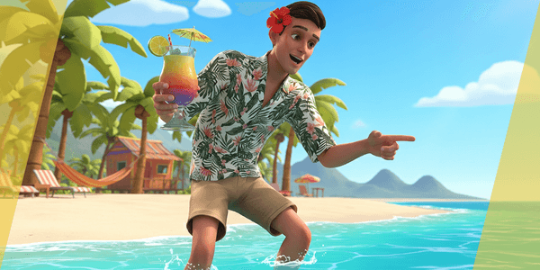 Cartoon Man Dancing — Stylized Cartoon 3D Character Model Fully Rigged for Blender