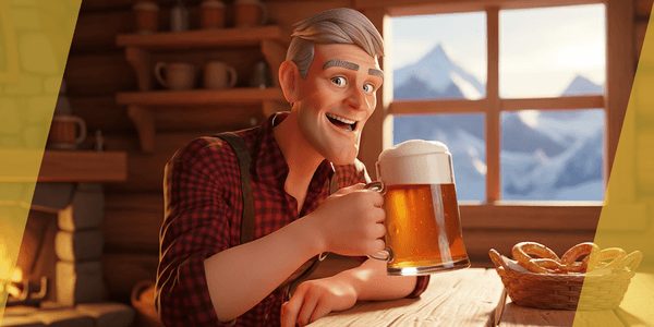 Confident Character Lumberjack Stylized Forester — Stylized Cartoon 3D Character Model Fully Rigged for Blender
