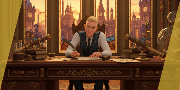 Cartoon Gentleman In Fancy Waistcoat — Stylized Cartoon 3D Character Model Fully Rigged for Blender