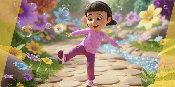 Stylized Cartoon Girl Cute 3d Toon — Stylized Cartoon 3D Character Model Fully Rigged for Blender