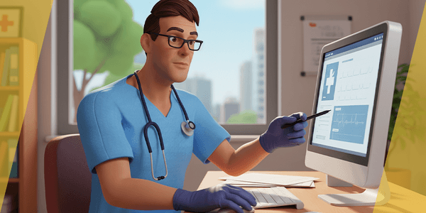 3d Medical Cartoon Doctor Model Full Rigged Toon Medic — Stylized Cartoon 3D Character Model Fully Rigged for Blender